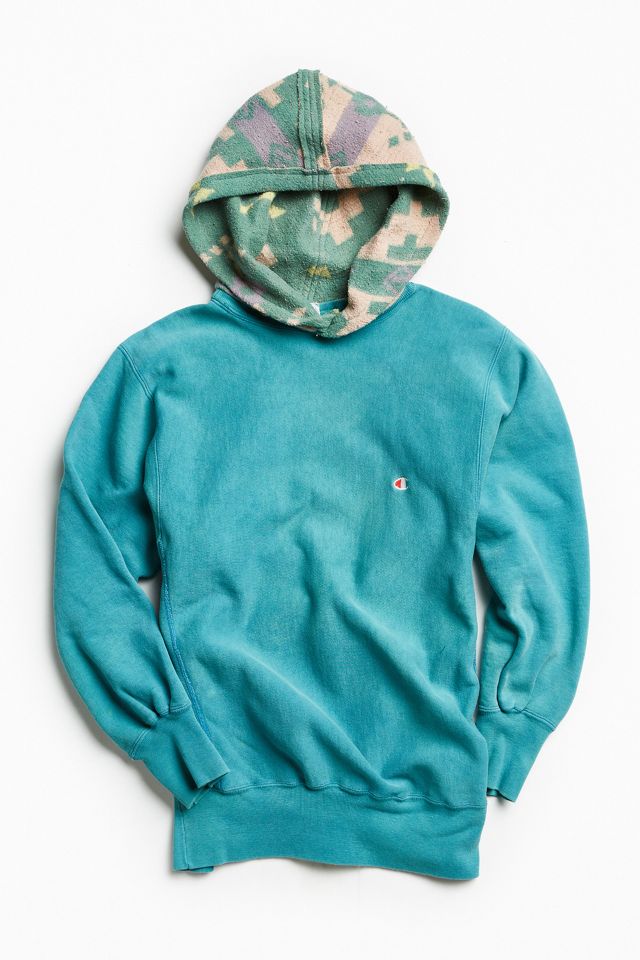 Vintage champion store blanket hoodie