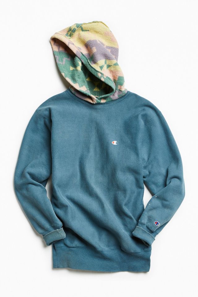 Champion sweater olive green quilt best sale