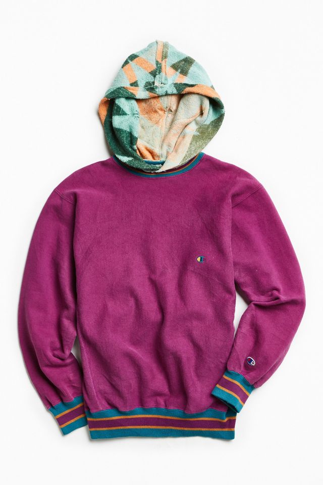 Vintage champion sale blanket hoodie