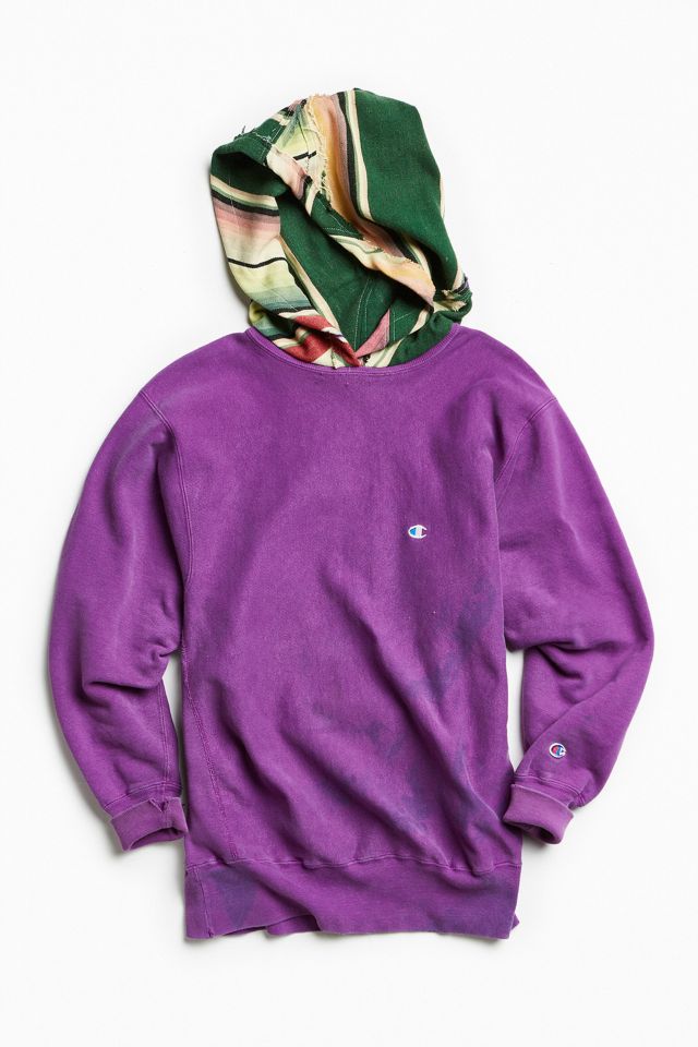 Vintage champion sale blanket hoodie