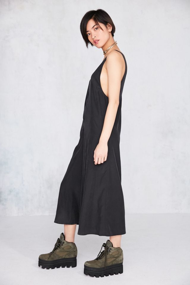 Silence + Noise Lester Button-Front Culotte Romper #5