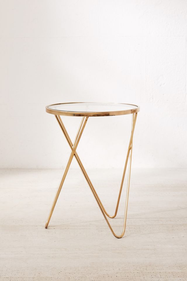 Urban outfitters triangle side table deals