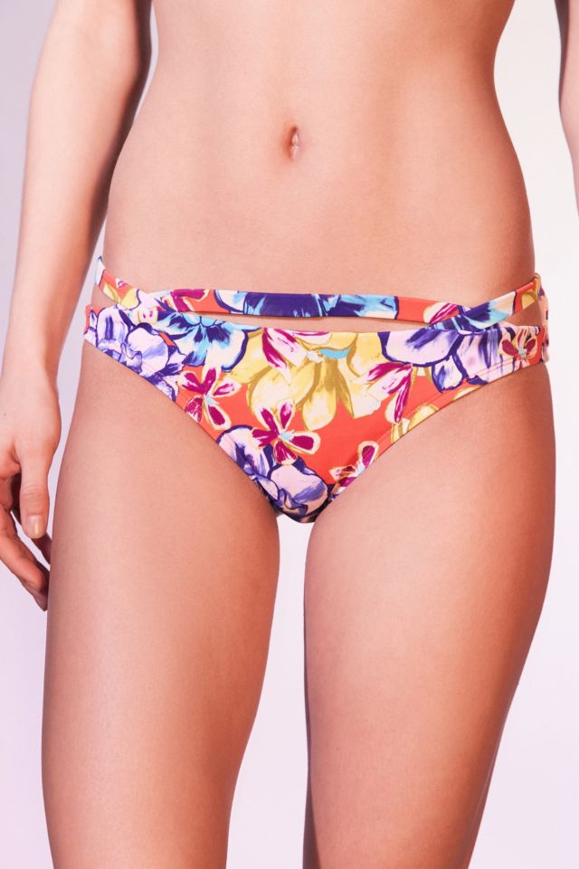 Out From Under Printed Cutout Bikini Bottom #1
