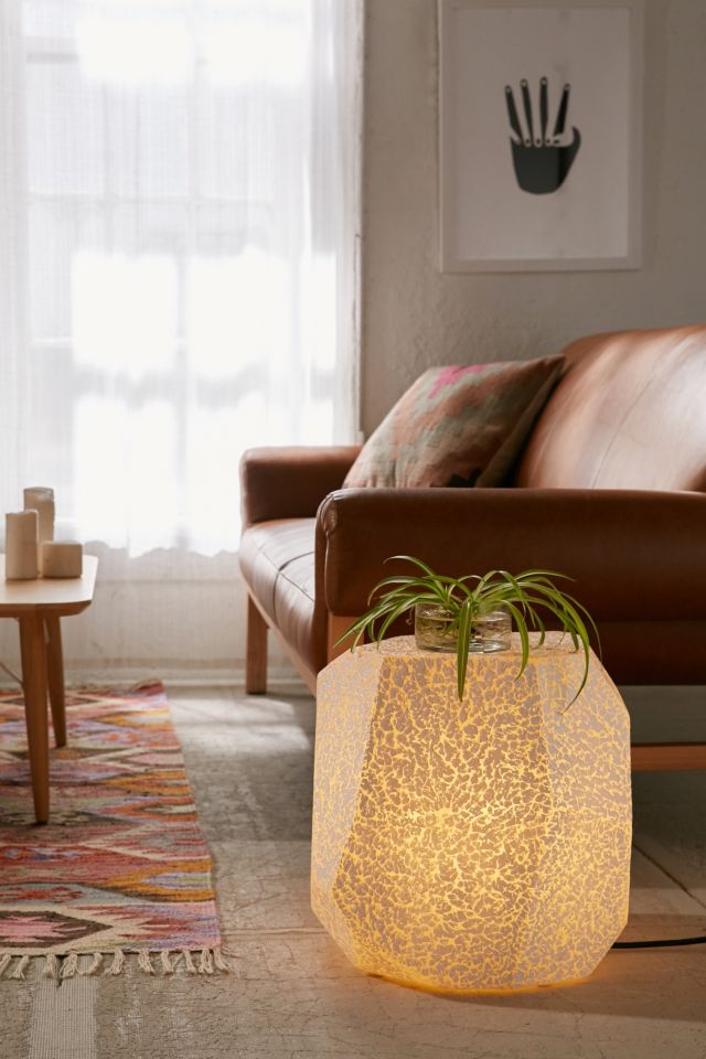 Illuminated Textured Stool