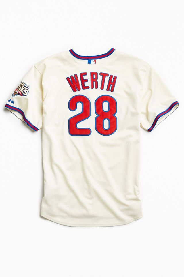 Jayson Werth Red mens Cool Base Stitched Baseball Jersey