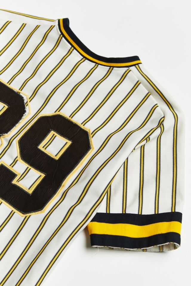 VTG 80s Pittsburgh Pirates Yellow Jersey 