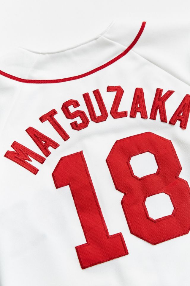 Boston Red Sox Stitched Matsuzaka Jersey Kids Youth Size 8 MLB Baseball  Sports