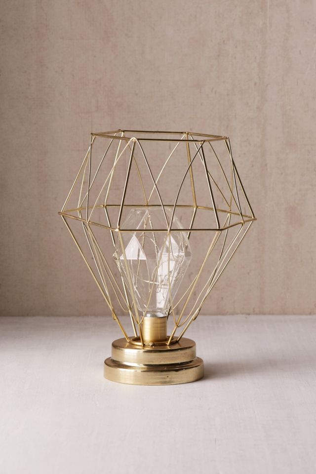 Serena Geo Caged Table Lamp #2