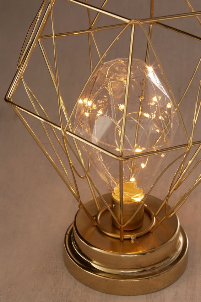 Serena Geo Caged Table Lamp #3