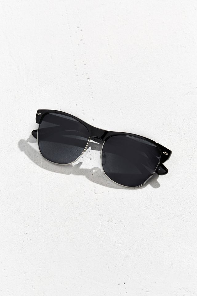 Large Half-Frame Sunglasses #4
