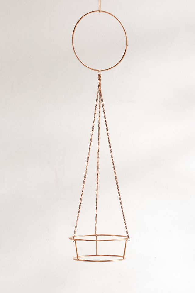 Metal Circle Hanging Planter #1