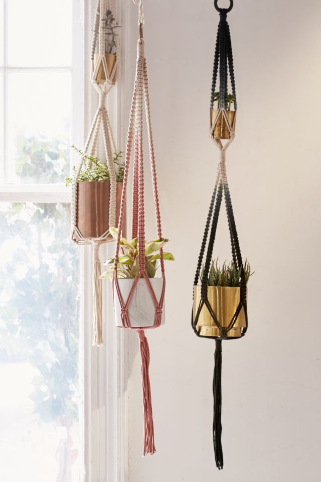 Serena Ombre Macrame Hanging Planter #2