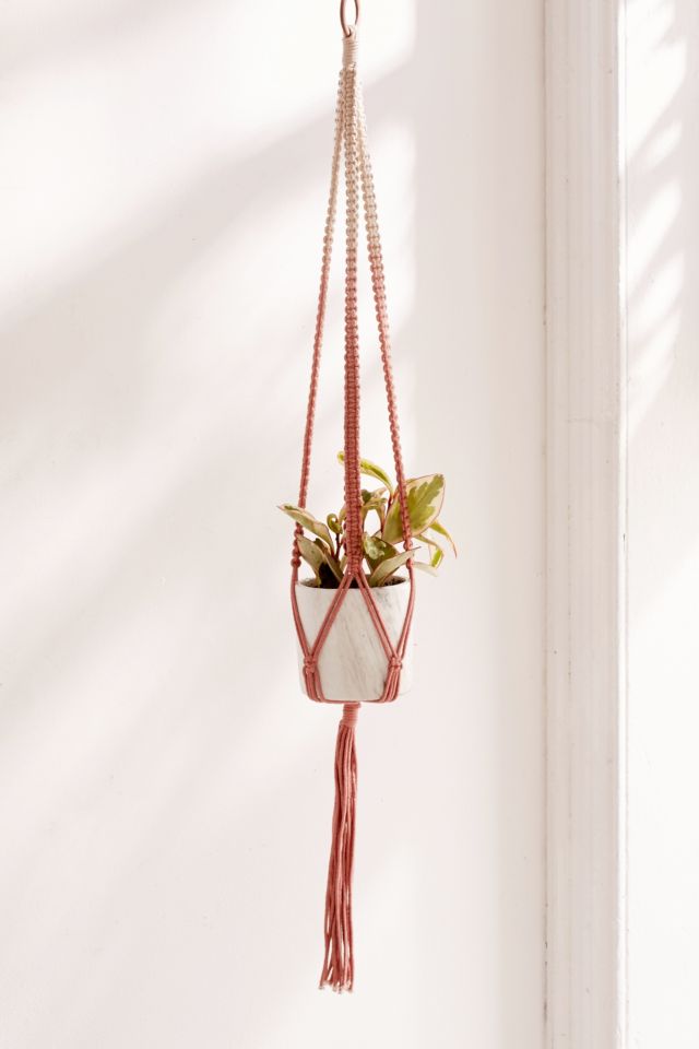 Serena Ombre Macrame Hanging Planter #3