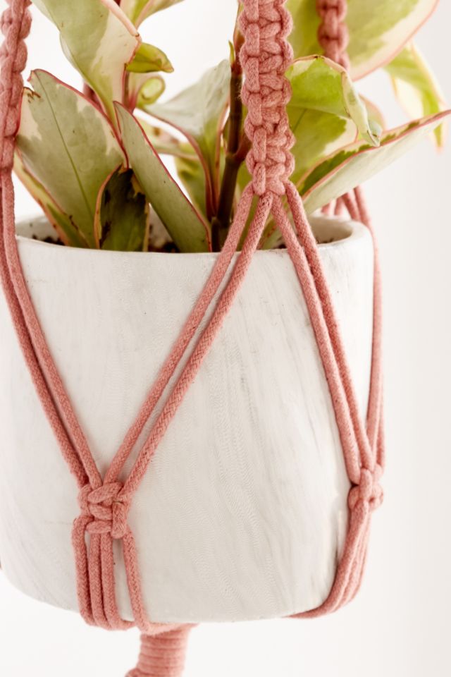 Serena Ombre Macrame Hanging Planter #4