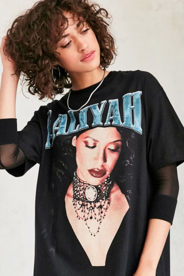 Aaliyah shirt 2025 urban outfitters