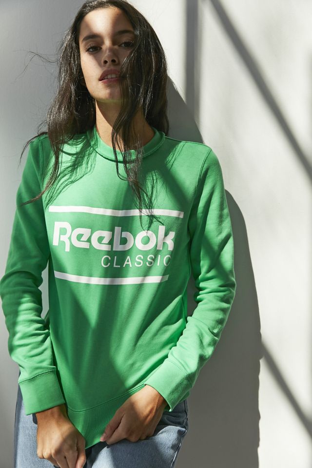 Reebok Iconic Crew Neck Sweatshirt Urban Outfitters