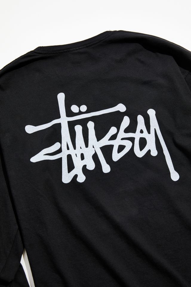 STUSSY basic stussy TEE LARGE ブラック Basic Stüssy Tee – Black | Tees | Stüssy