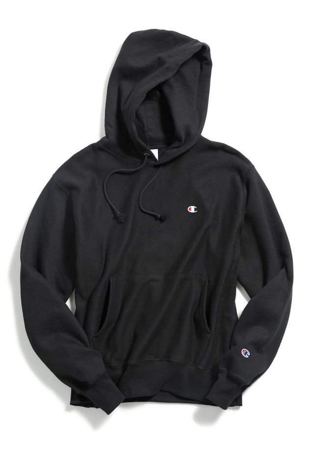 Black champion cheap hoodie urban outfitters