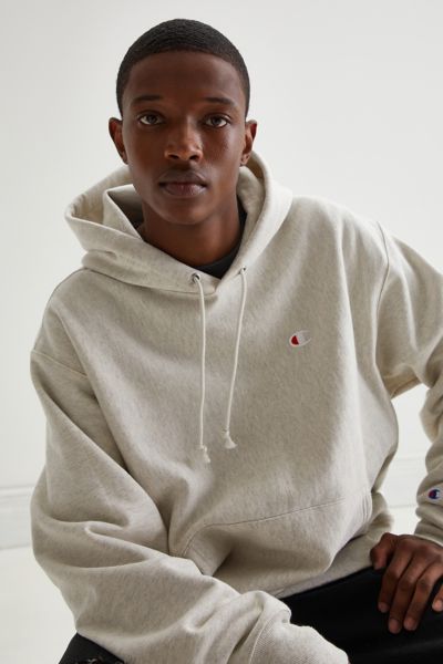 Champion Reverse Weave Hoodie Sweatshirt In Tan ModeSens