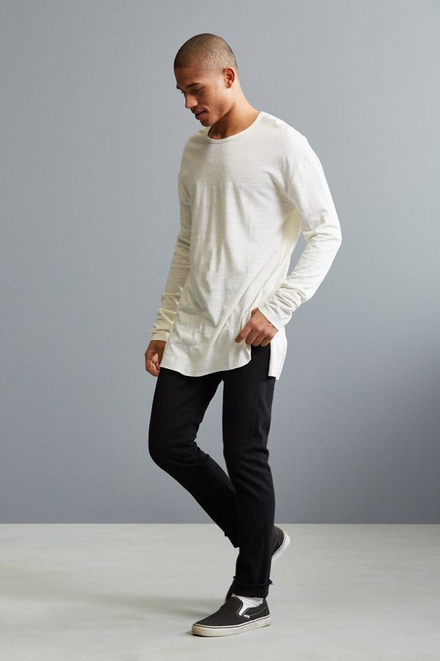 Ash Linen Long Sleeve Tee #5