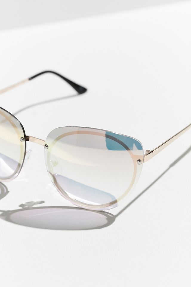 Rimless Cat-Eye Sunglasses #2