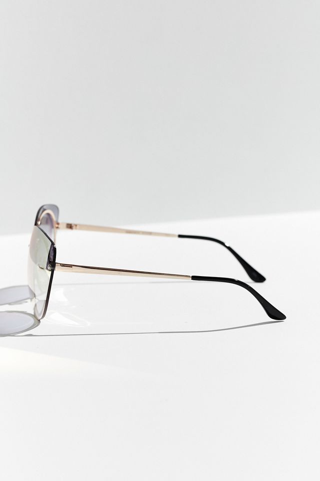 Rimless Cat-Eye Sunglasses #3