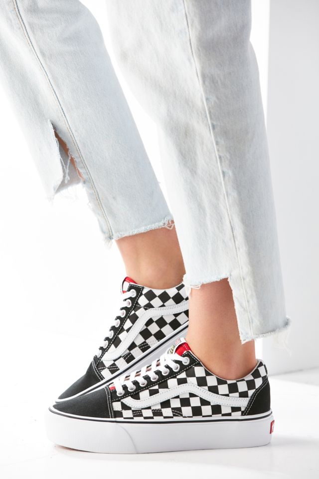 Checkered vans cheap urban outfitters