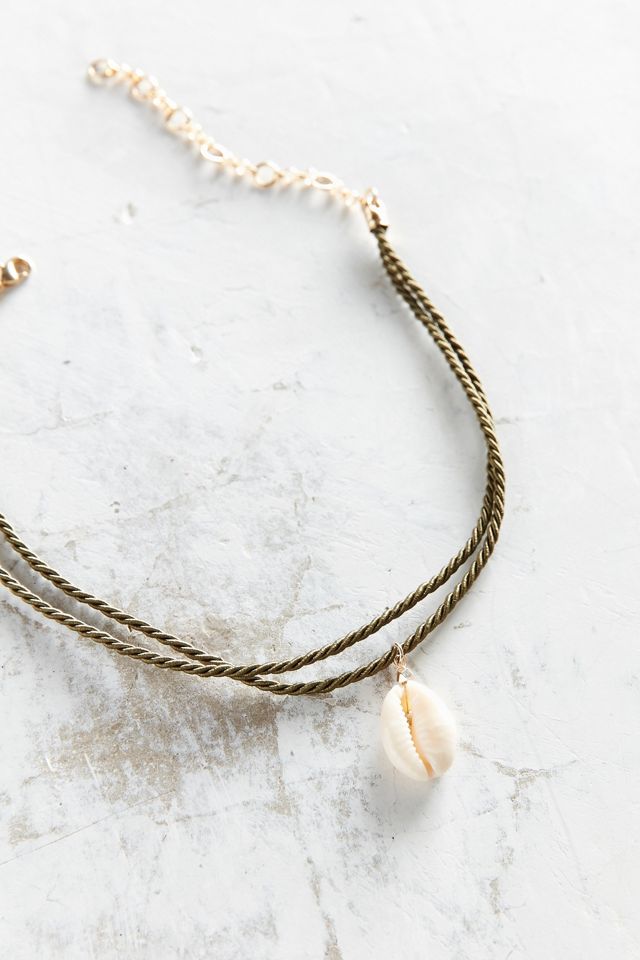 Tula Single Shell Choker Necklace #3