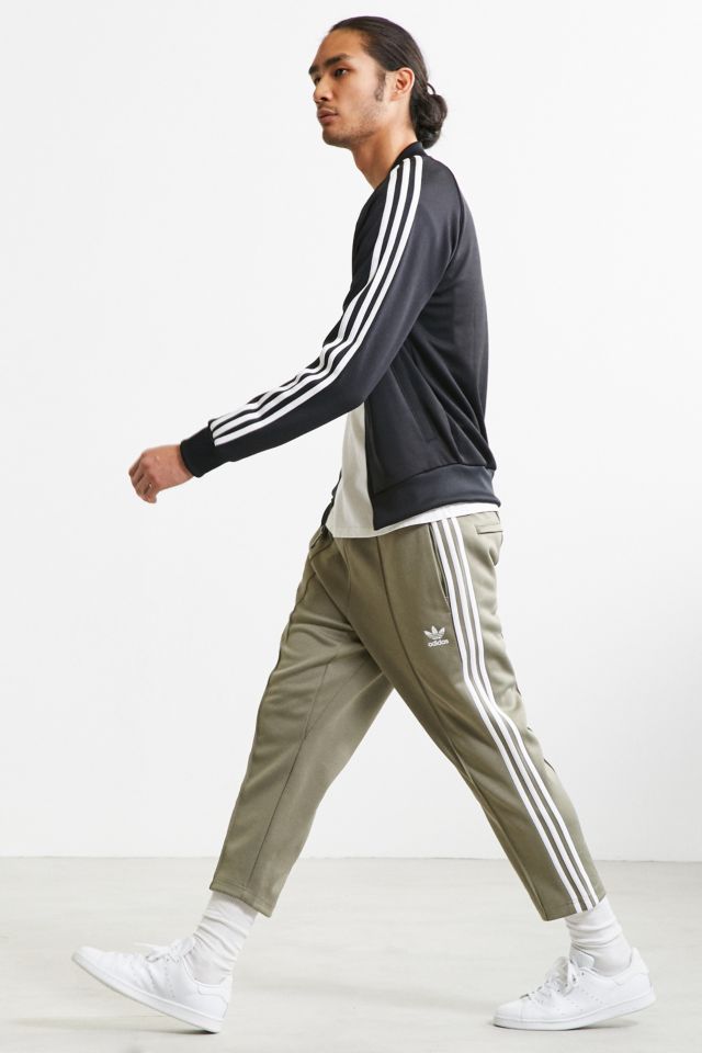 Adidas superstar relaxed cropped track pant new arrivals