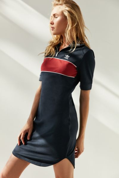 adidas Originals Zip-Front T-shirt Dress | Urban Outfitters