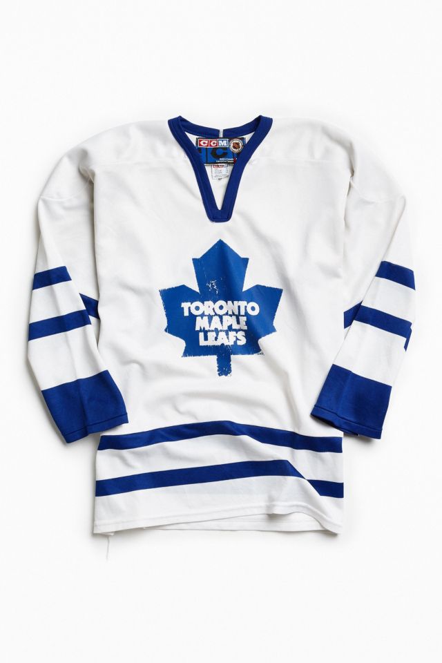 Toronto Maple Leafs Jersey Mens NHL Hockey Sz XXL Vintage White CCM