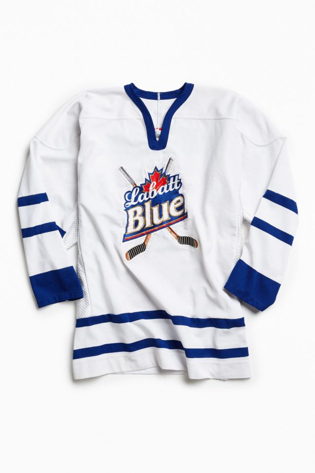 Vintage Labatt Blue Hockey Jersey 