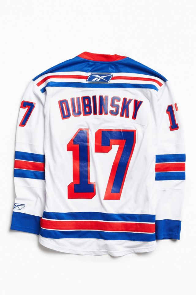 Vintage NHL New York Rangers Brandon Dubinsky Hockey Jersey