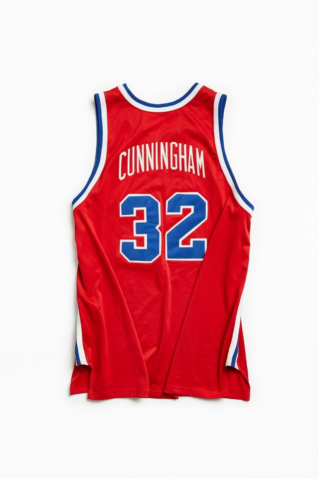 Vintage NBA Philadelphia 76ers Billy Cunningham Basketball Jersey #1