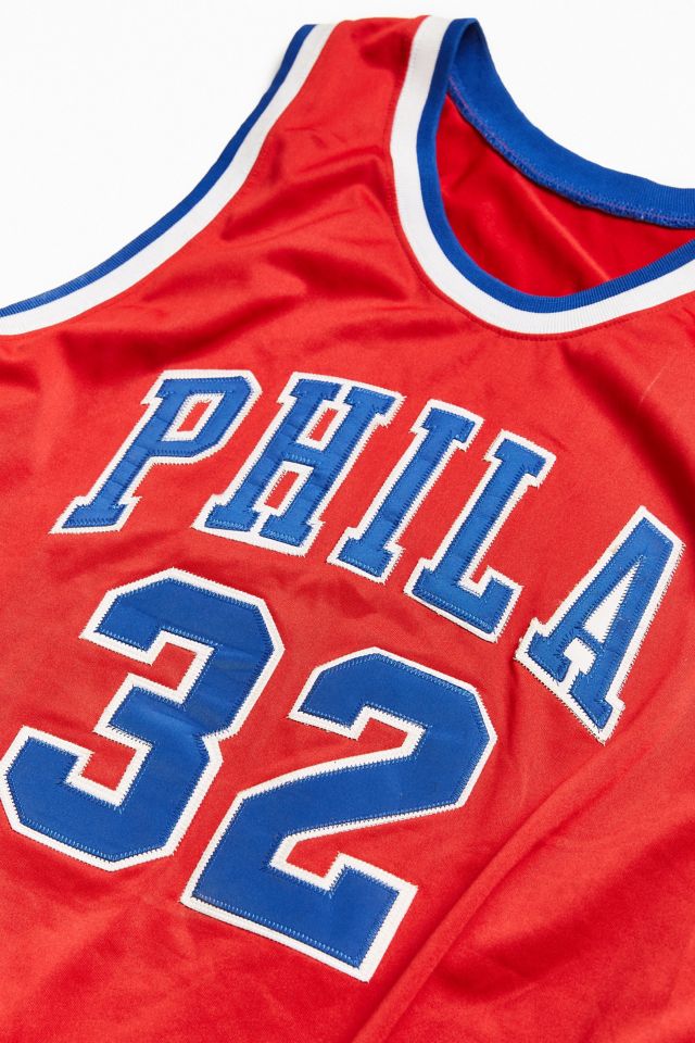 Vintage NBA Philadelphia 76ers Billy Cunningham Basketball Jersey #2