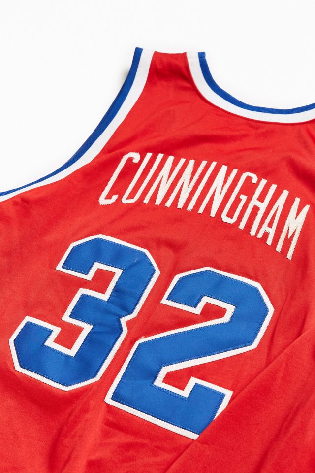 Vintage NBA Philadelphia 76ers Billy Cunningham Basketball Jersey #3