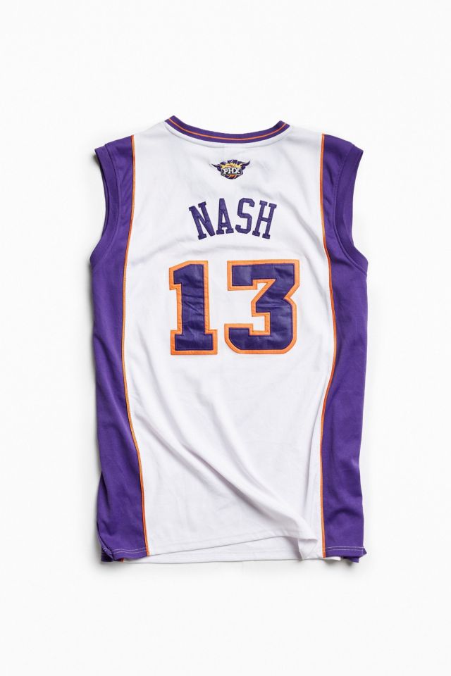 Maillot de basketball vintage de Steve Nash des Suns de Phoenix de la NBA #1