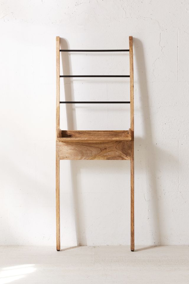 Bronte Bathroom Leaning Ladder Storage #2