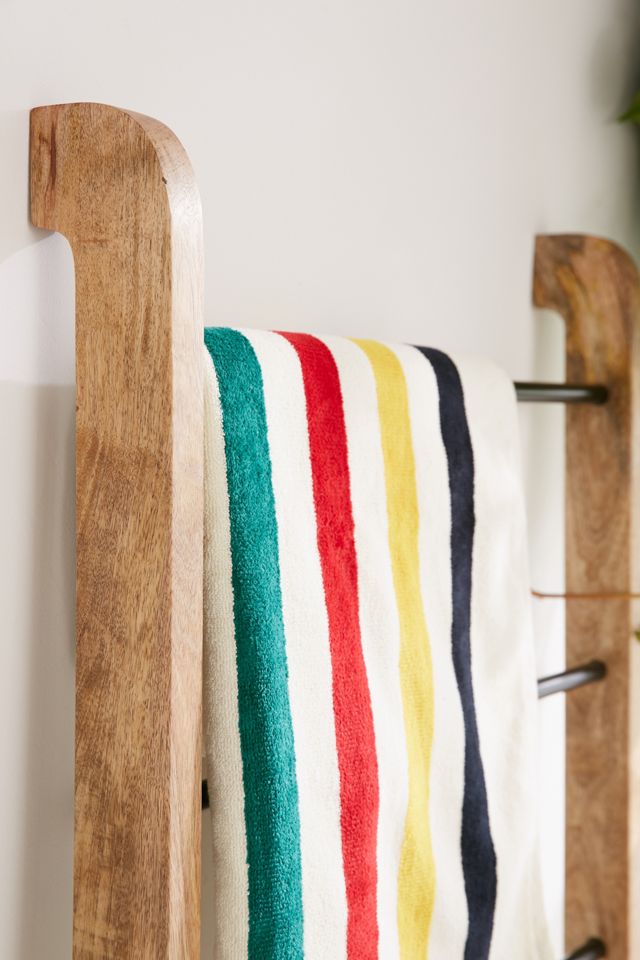 Bronte Bathroom Leaning Ladder Storage #4
