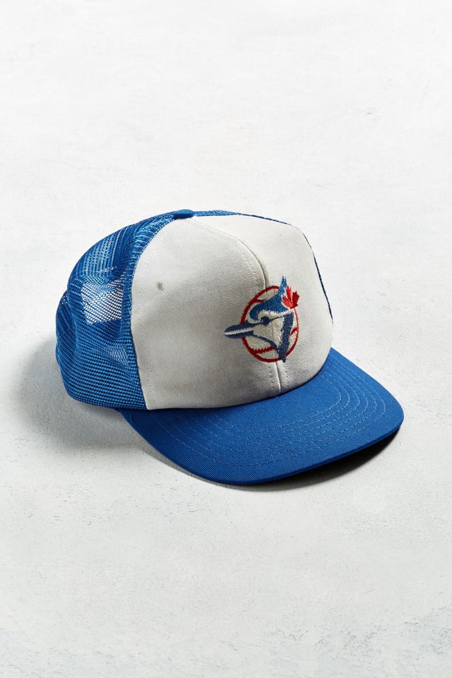 Vintage Toronto Blue Jays Wave Snapback Hat Adjustable 90s 