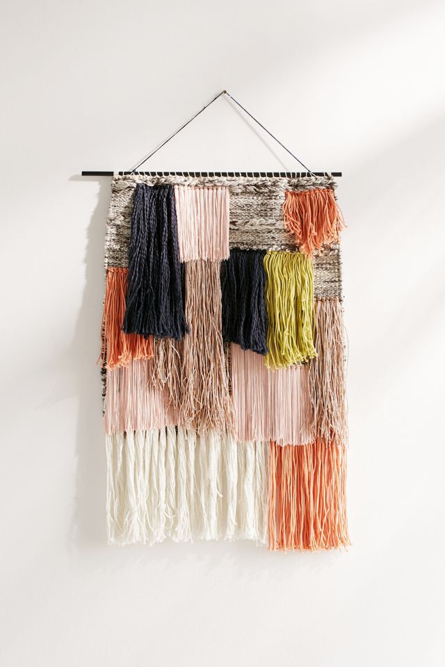 Woven Fringe Wall Hanging #1