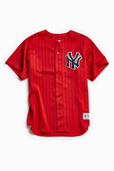 Vintage MLB New York Genuine Merch By Mirage Base Ball Jersey Sz L – F As  In Frank Vintage