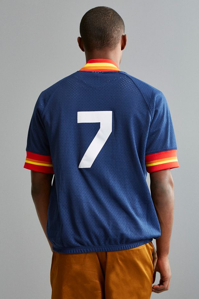 Mitchell & Ness 1991 Houston Astros Batting Jersey | Urban Outfitters