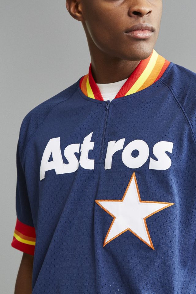 mitchell&ness Astros ユニフォーム 48(XL) Official Houston Astros Mitchell & Ness Jerseys, Astros
