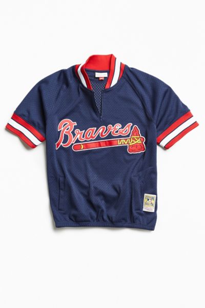 Mitchell & Ness 1991 Atlanta Braves Batting Jersey | Urban Outfitters