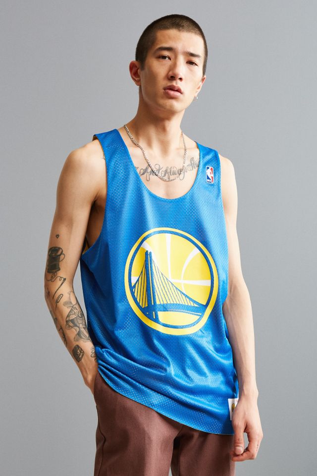 Mitchell & Ness NBA Golden State Warriors Mesh T-Shirt