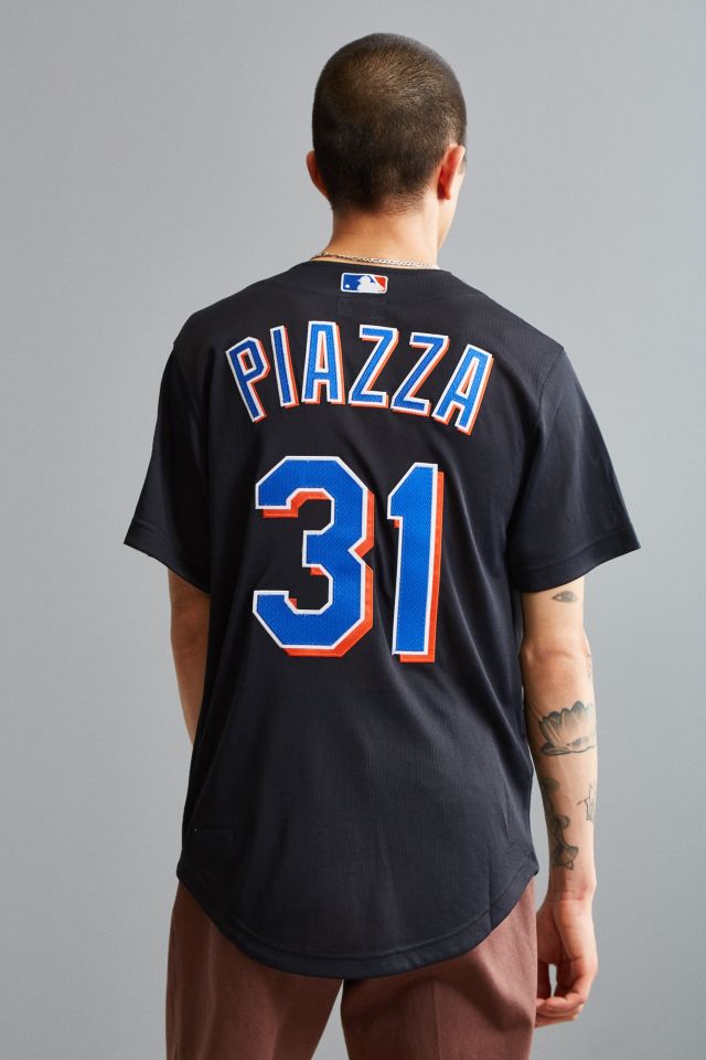 Bape MLB Mitchell & Ness Mets Authentic Jersey Size M, 男裝, 外套