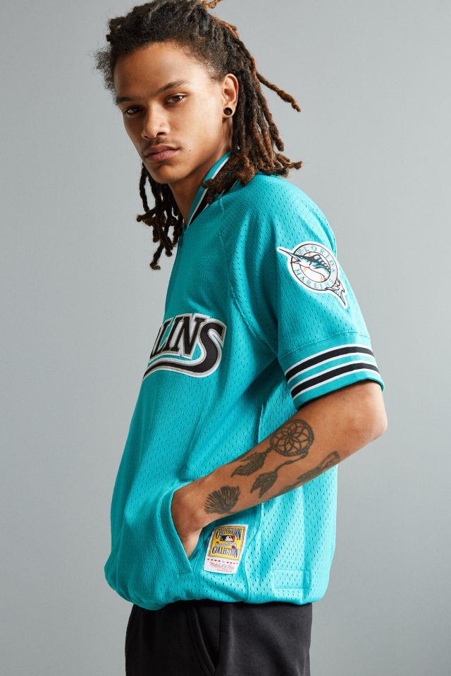 MITCHELL & NESS FLORDIA MARLINS JERSEY ABBF3104-FMA95ADATEAL - Karmaloop