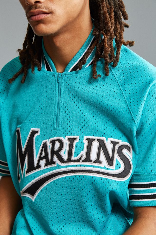 mitchell and ness marlins jersey