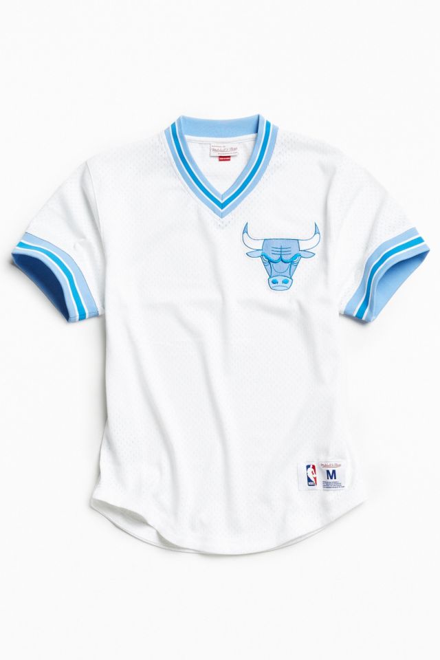 Mitchell & Ness MLB TEXAS RANGERS MESH V-NECK JERSEY